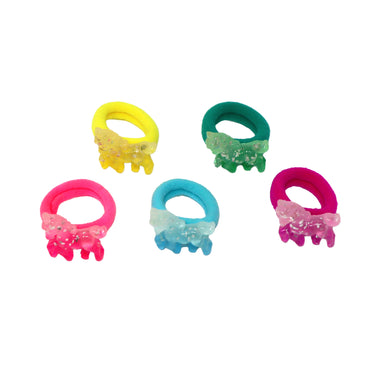 Dreamland Unicorn Hair Elastics - Pink Poppy Australia