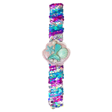 Mermaid Sequin Slap Band - Pink Poppy Australia