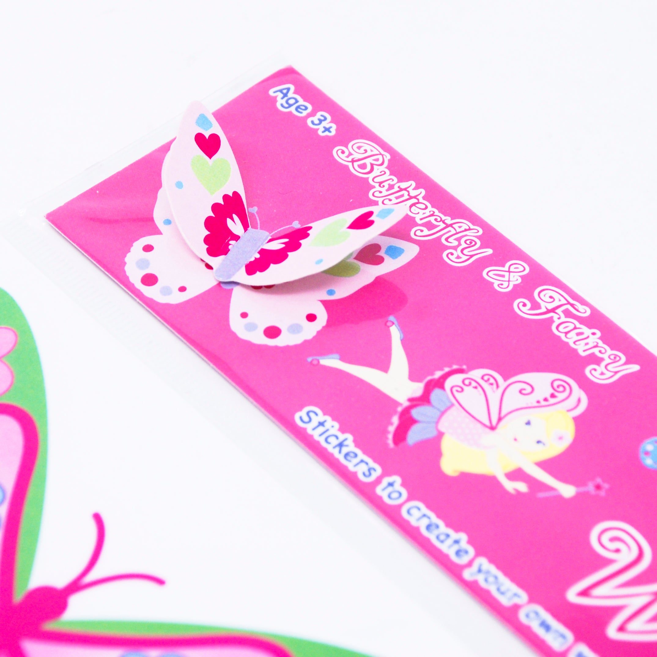 Butterfly and Fairy 3D Wall Decals - Pink Poppy Australia
