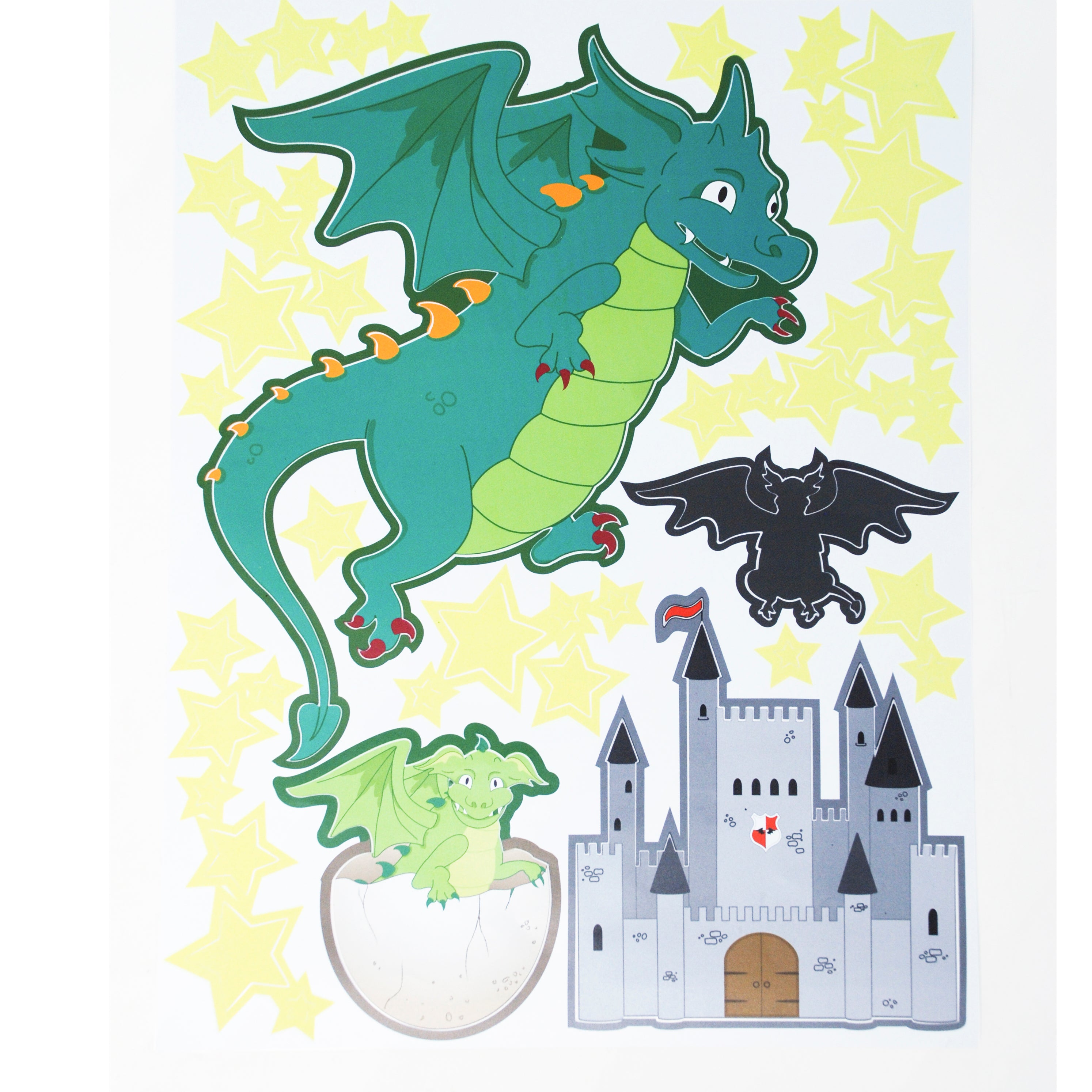 Dragon Wall Decals - Pink Poppy Australia