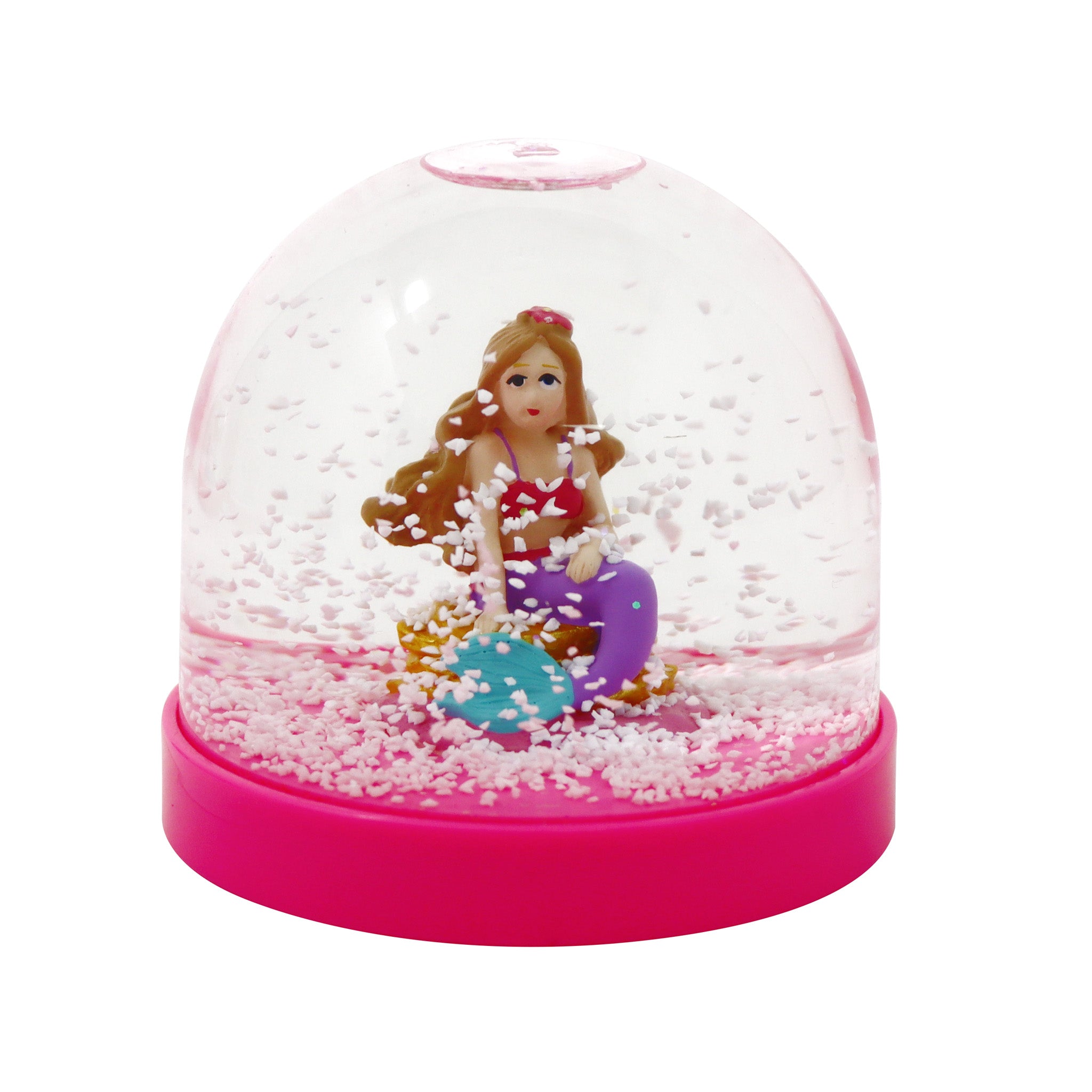 Mermaid Acrylic Snow Globe - Pink Poppy Australia