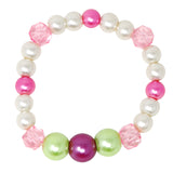 Hatch Clam Shell With Surprise Pearl Bracelet - Pink Poppy Australia