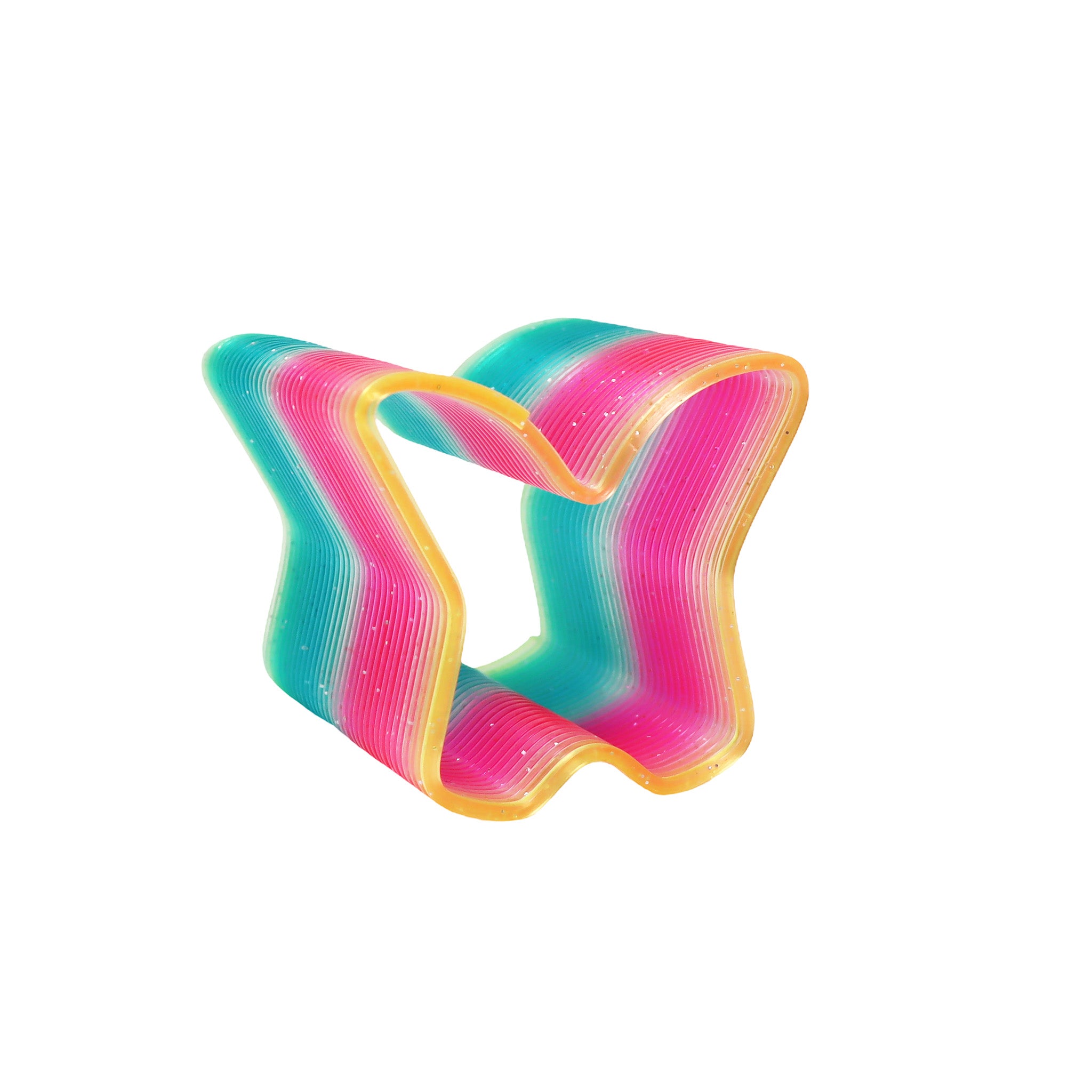 Shaped Rainbow Glitter Spring - Pink Poppy Australia