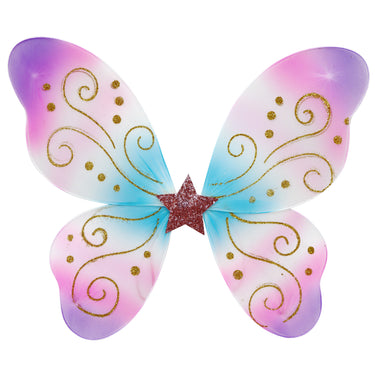 Fairy Butterfly Friends Rainbow Wire Wings - Pink Poppy Australia