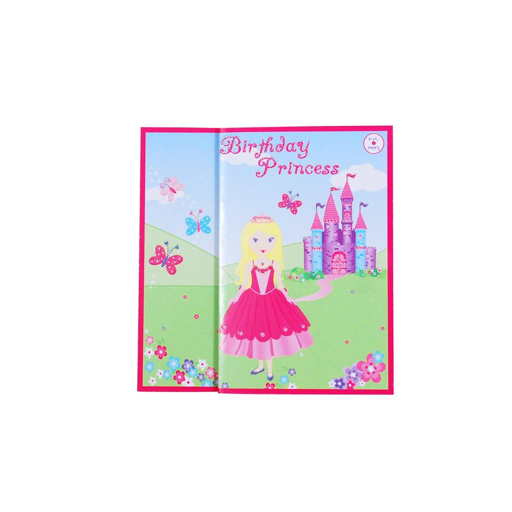 Essentials Princess Birthday Card - Pink Poppy