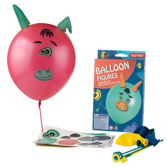 Funny Balloon Monsters - Pink Poppy