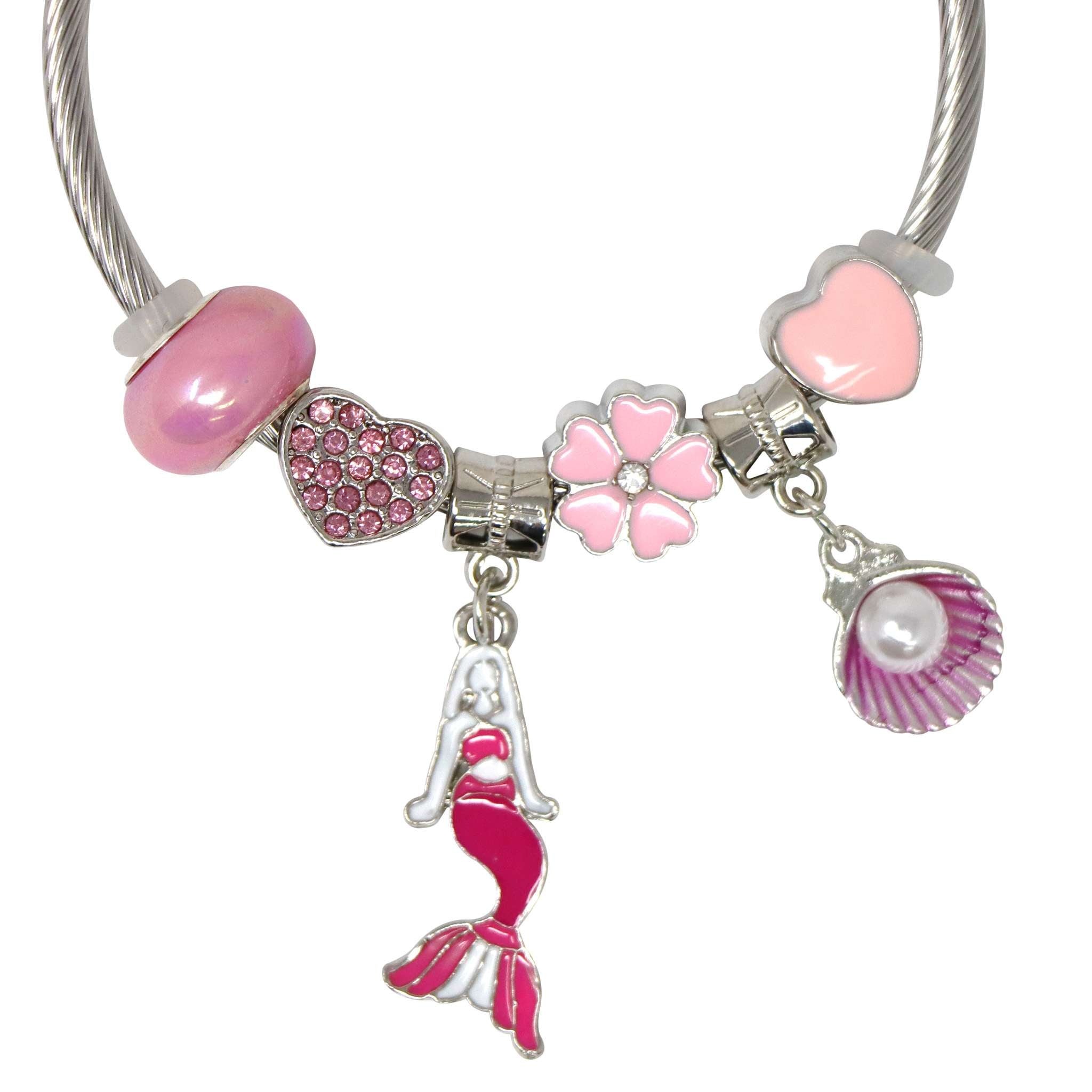 Mermaid Charm Bracelet - Pink Poppy Australia