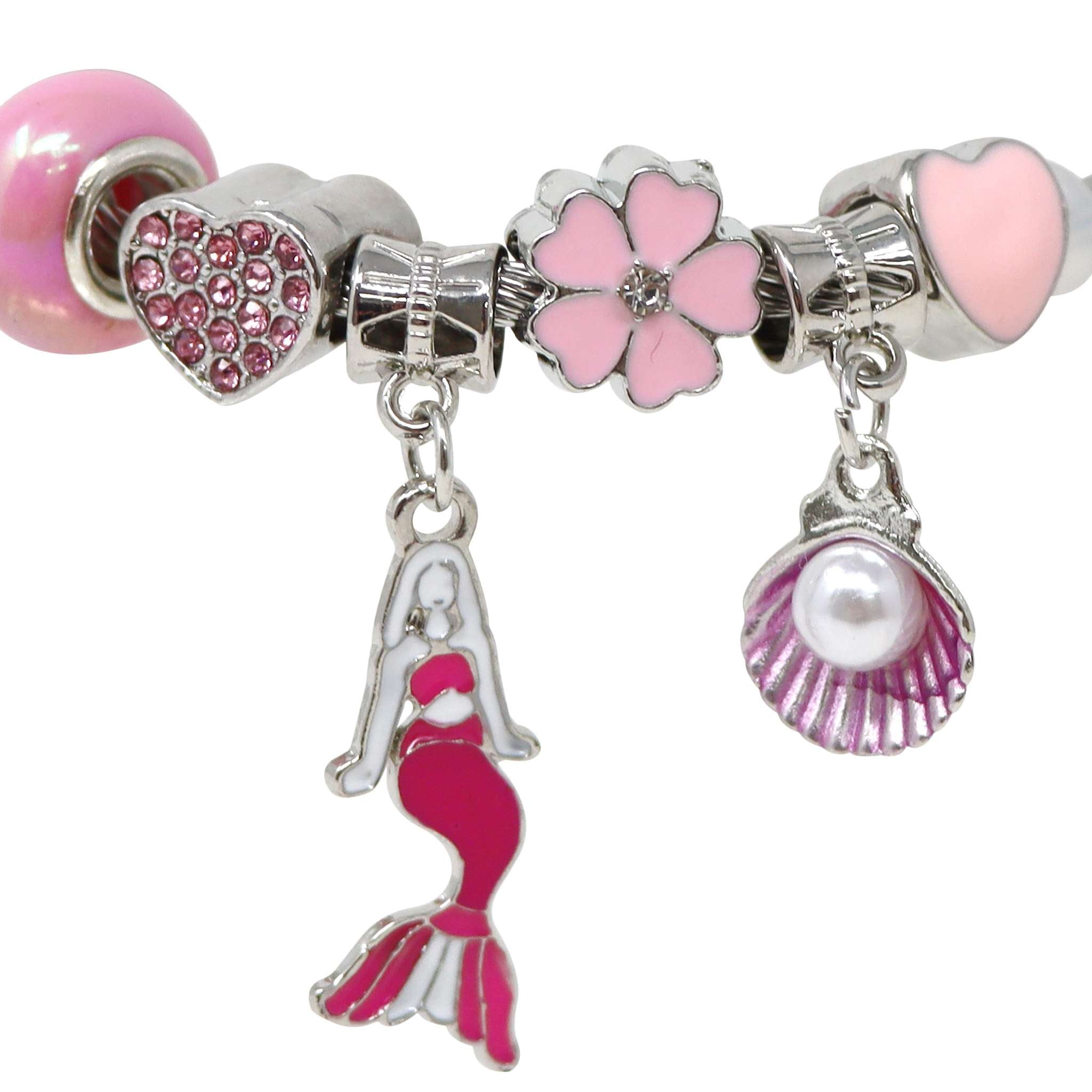 Mermaid Charm Bracelet - Pink Poppy Australia