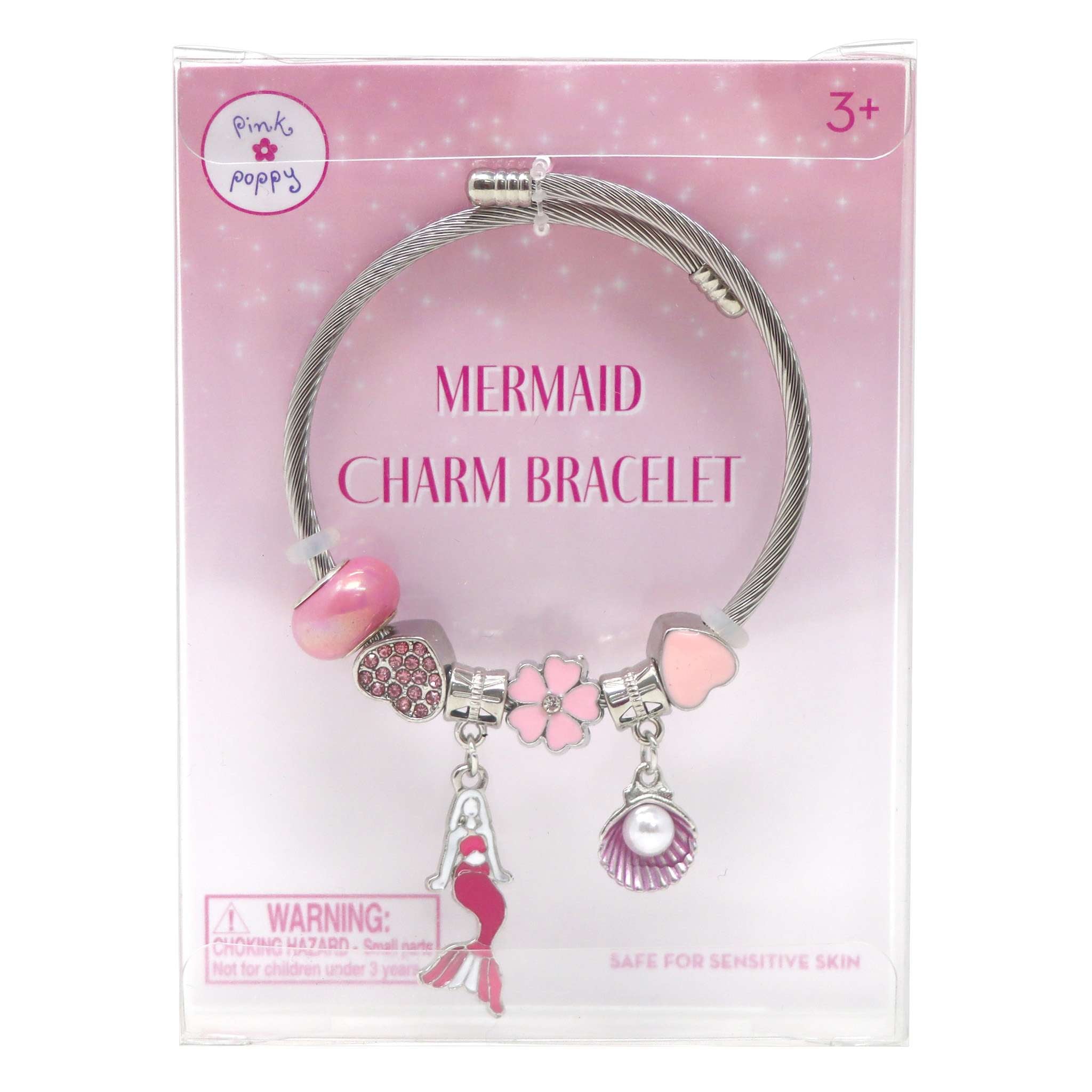 Mermaid Charm Bracelet - Pink Poppy Australia