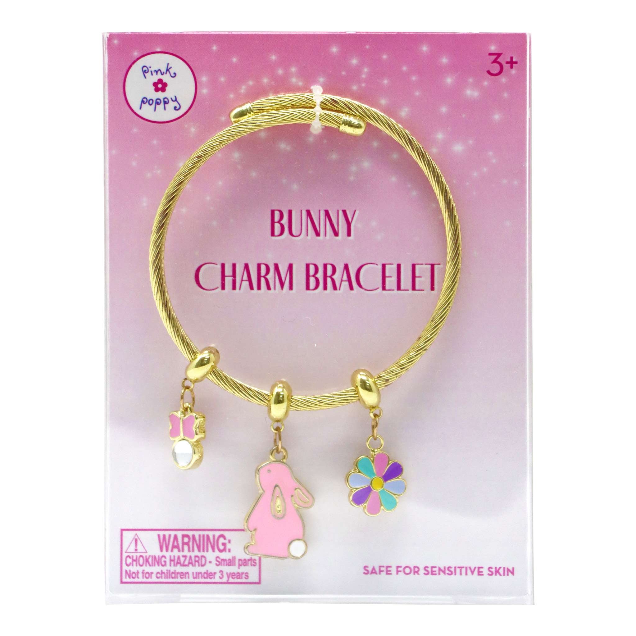 Bunny Charm Bracelet - Pink Poppy Australia