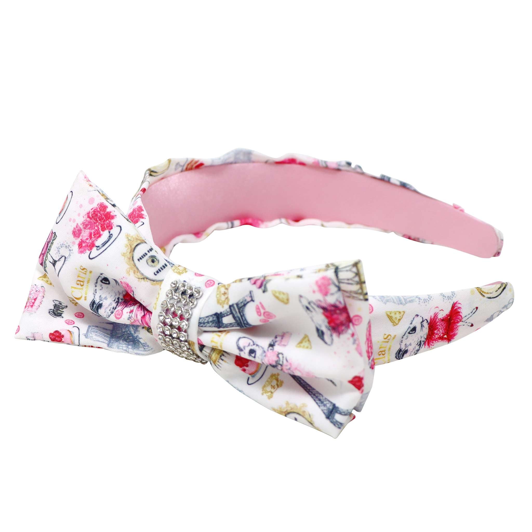 Claris: The Chicest Mouse In Paris™ Fashion Headband - Pink Poppy Australia