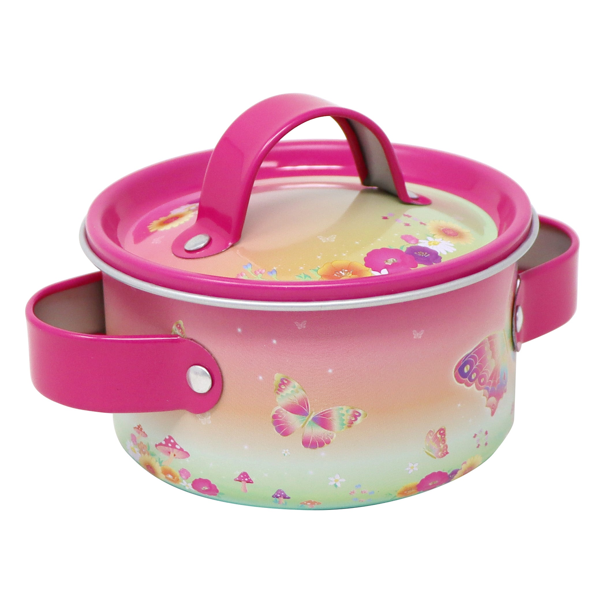 Rainbow Butterfly Cooking Set In Carry Case - Pink Poppy Australia
