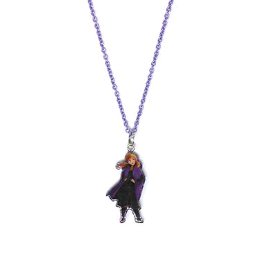 Disney Frozen 2 Character Shaped Necklace - Pink Poppy