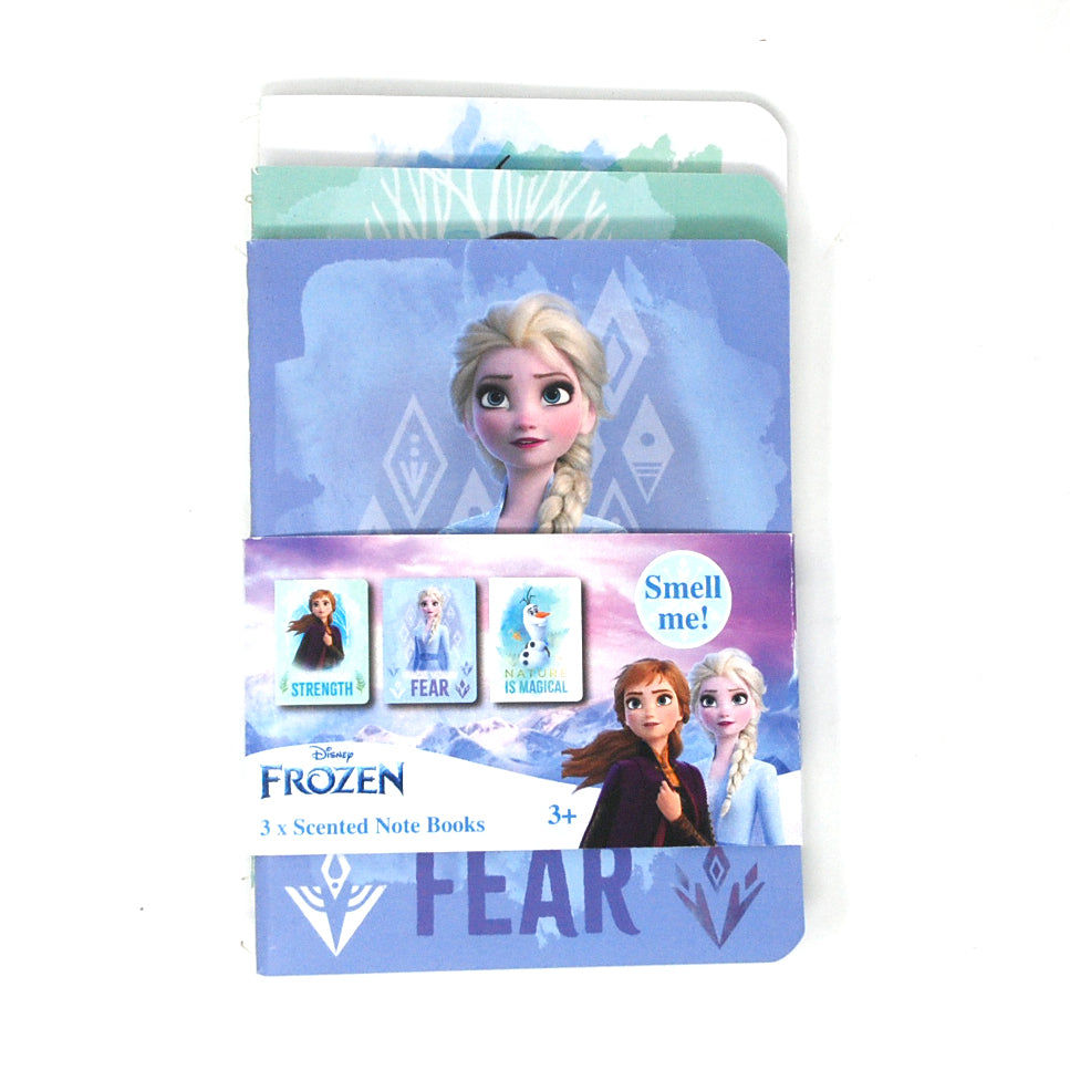 Disney Frozen the Magical Nature Notebook Set of 3 - Pink Poppy
