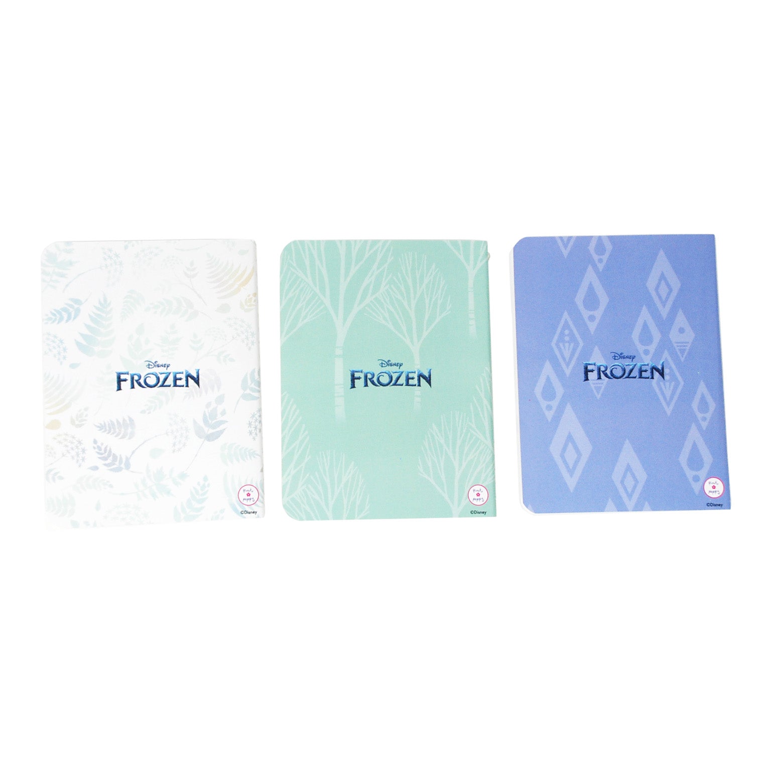 Disney Frozen the Magical Nature Notebook Set of 3 - Pink Poppy