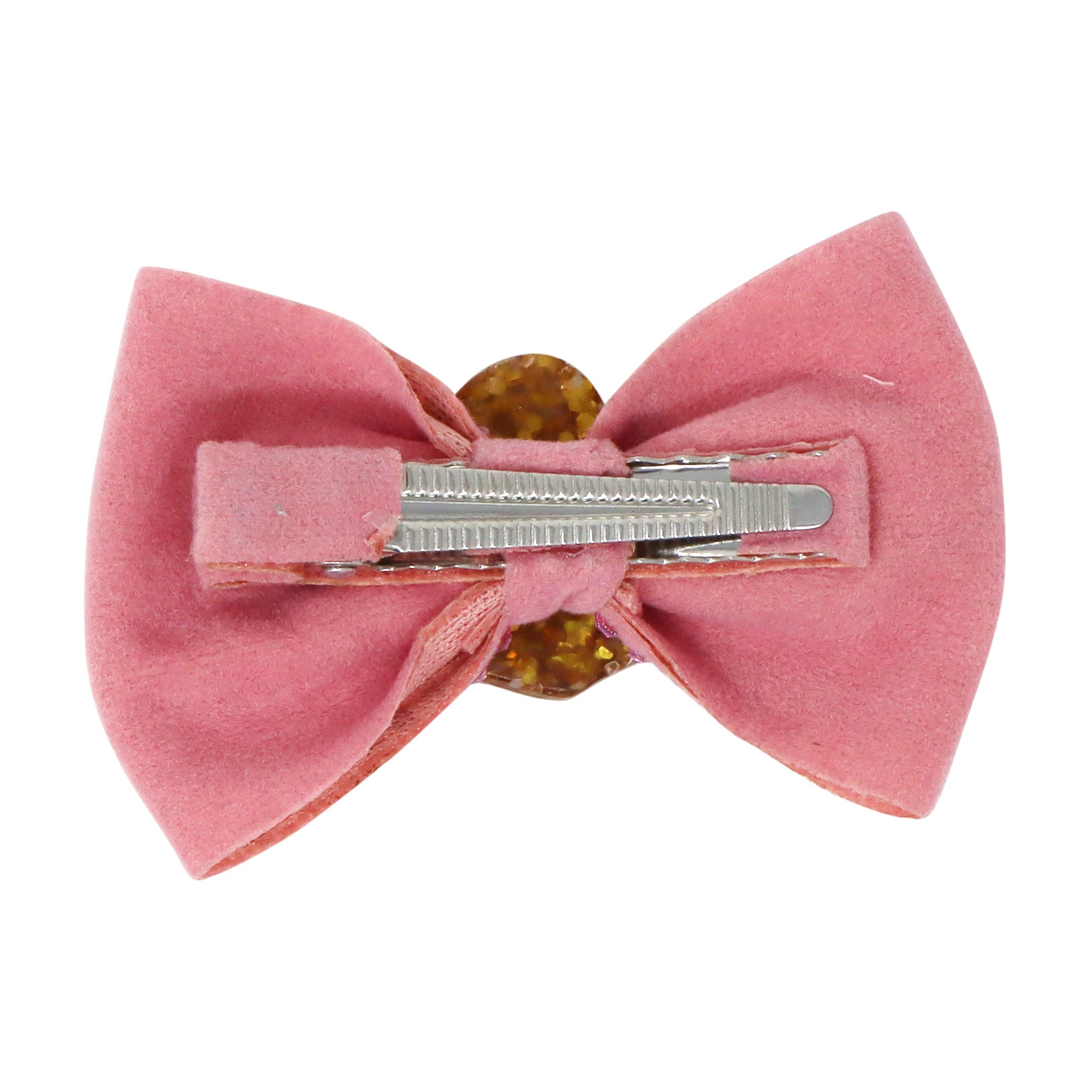Disney Princess Ariel Pink Sparkling Rhinestone Hair Bow - Pink Poppy Australia