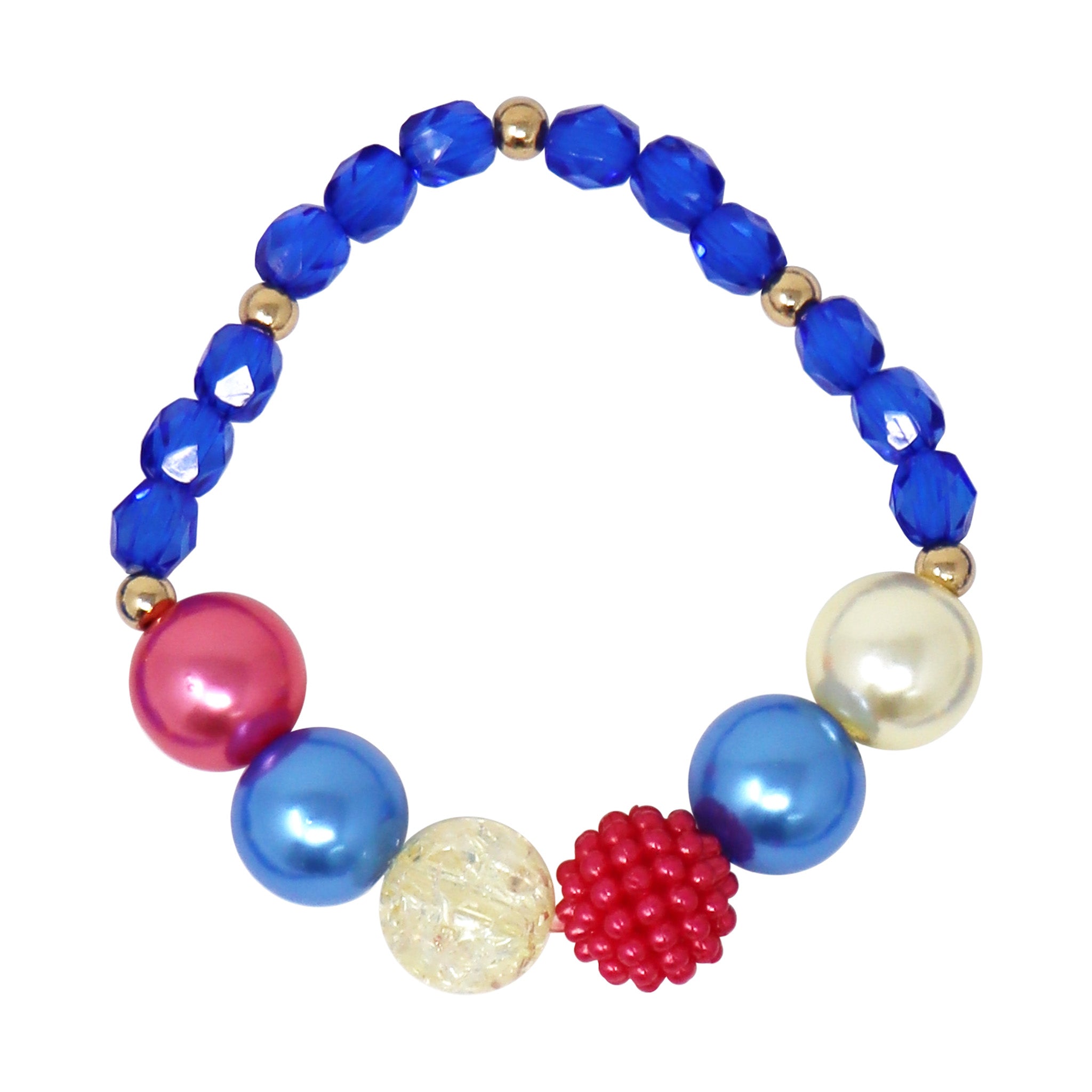 Disney Princess Snow White Pendant Stretch Beaded Necklace & Bracelet - Pink Poppy Australia