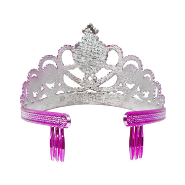 Disney Princess Aurora Heart Gemstone & Glitter Crown - Pink Poppy Australia