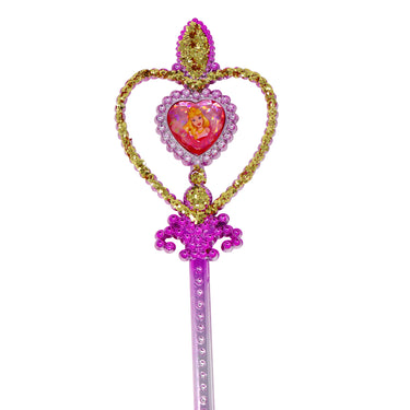 Disney Princess Aurora Heart Gemstone & Glitter Wand - Pink Poppy Australia