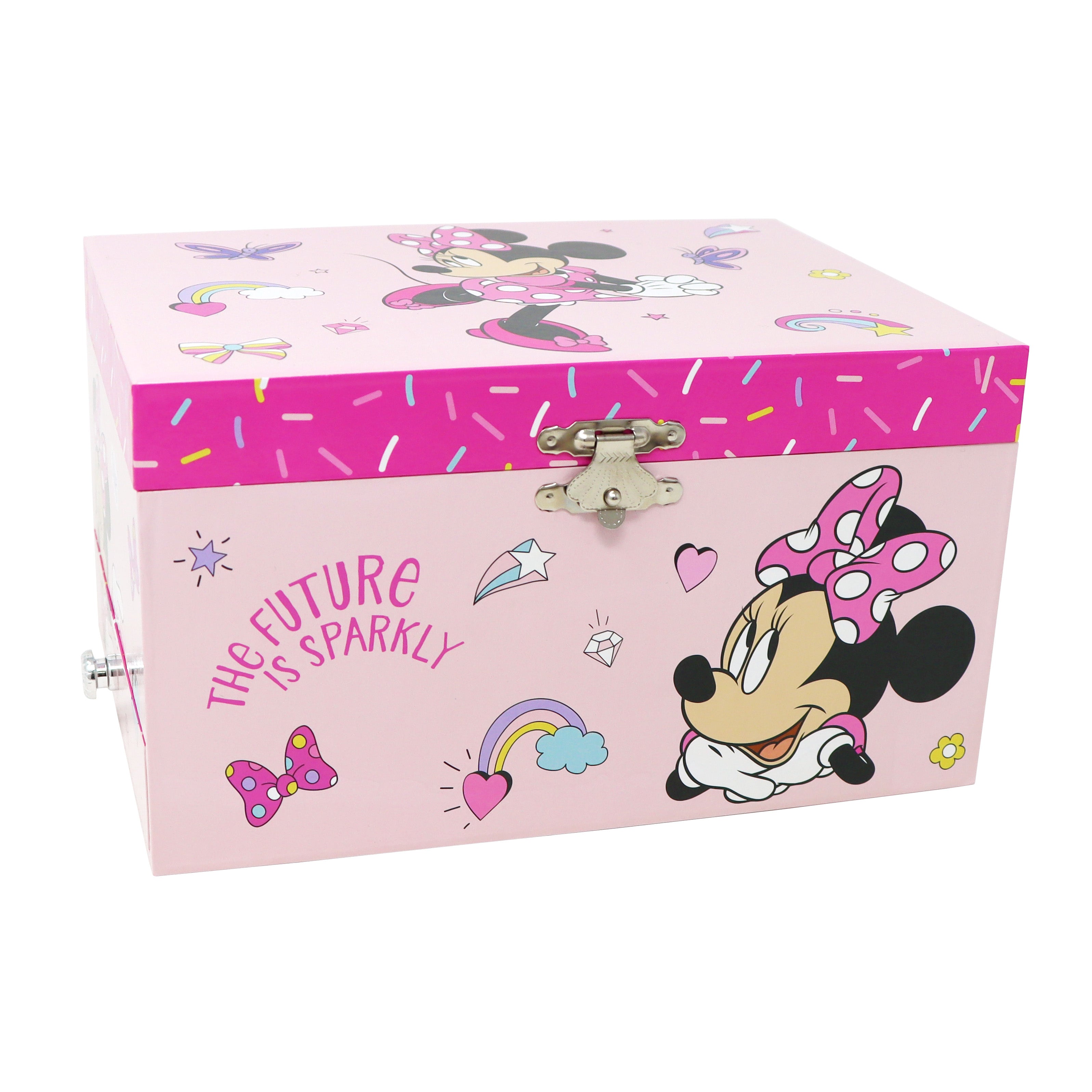 Disney Junior Minnie Luxury Musical Jewellery Box - Pink Poppy Australia