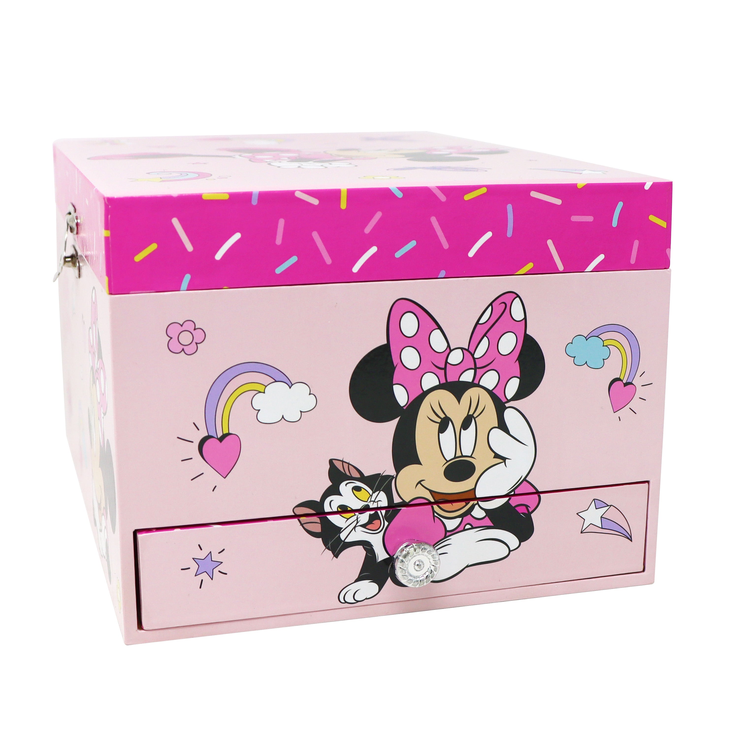 Disney Junior Minnie Luxury Musical Jewellery Box - Pink Poppy Australia