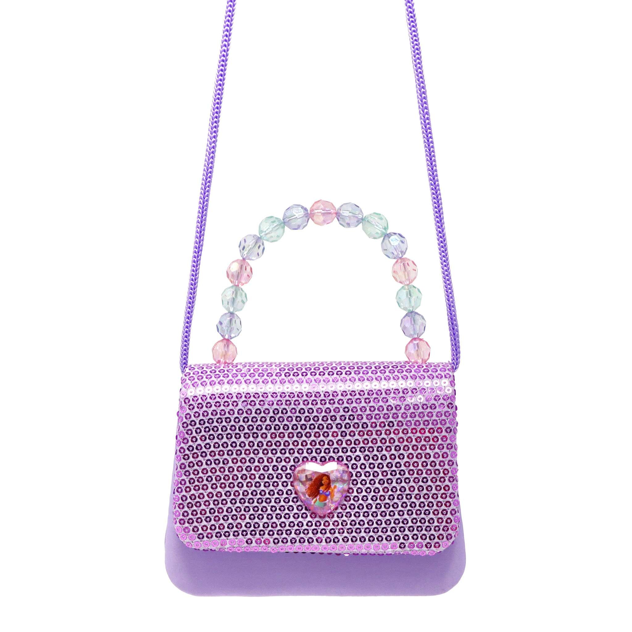 Disney The Little Mermaid Sparkling Hard Handbag - Pink Poppy Australia