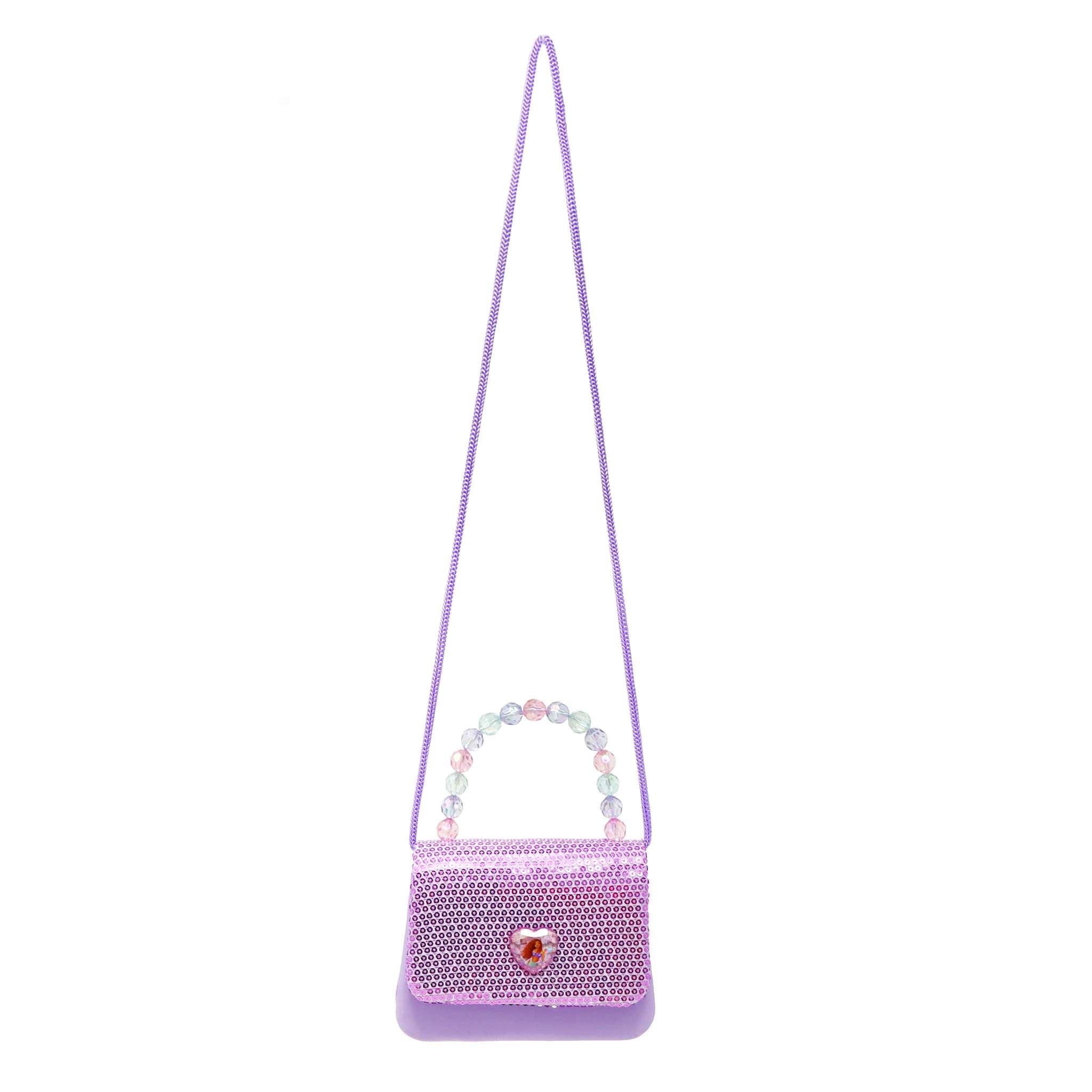 Disney The Little Mermaid Sparkling Hard Handbag - Pink Poppy Australia