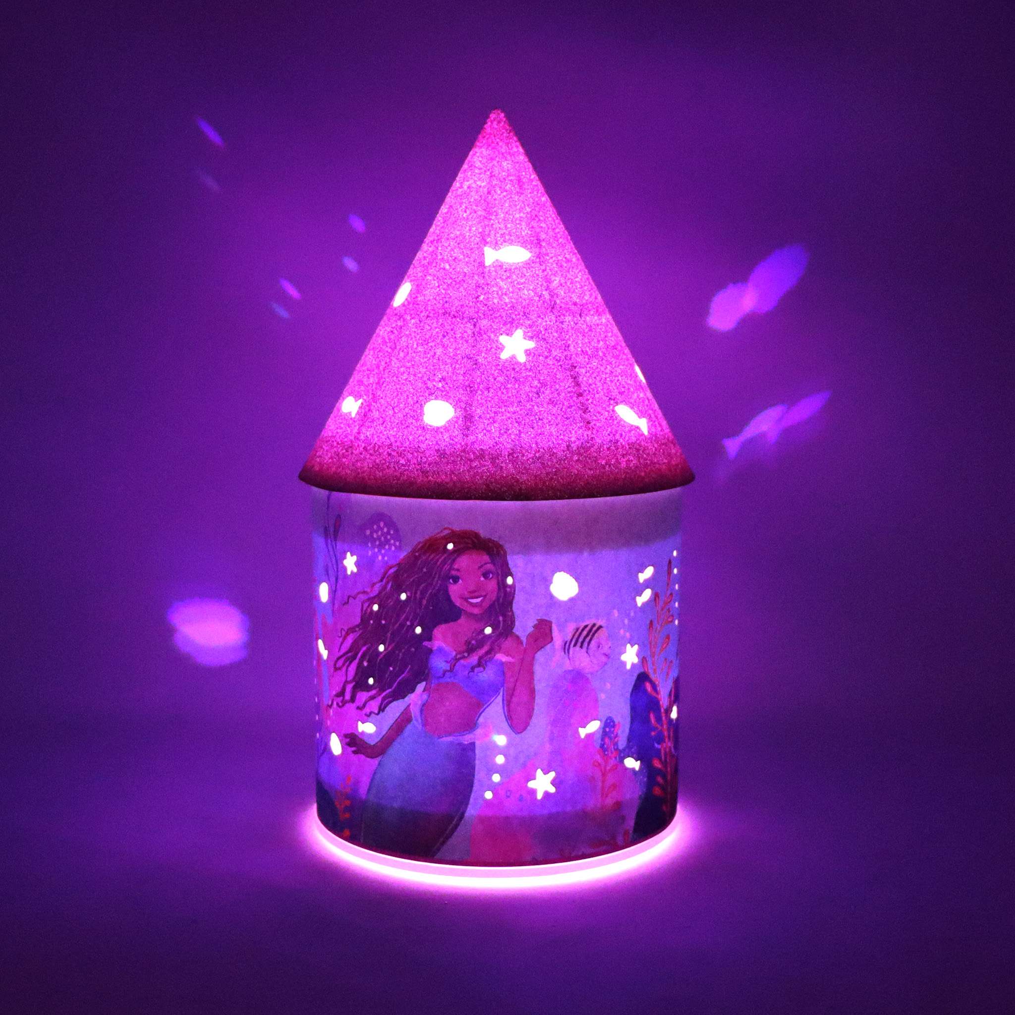 Disney The Little Mermaid LED Colour Changing Lantern - Pink Poppy Australia
