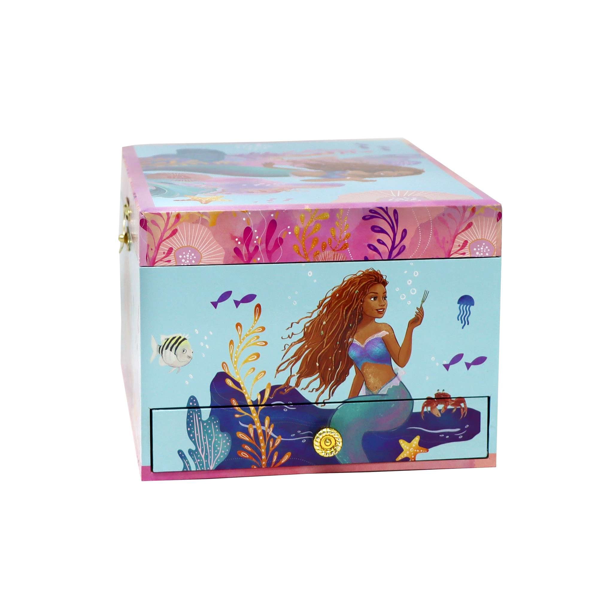 Disney The Little Mermaid Luxury Musical Jewellery Box - Pink Poppy Australia