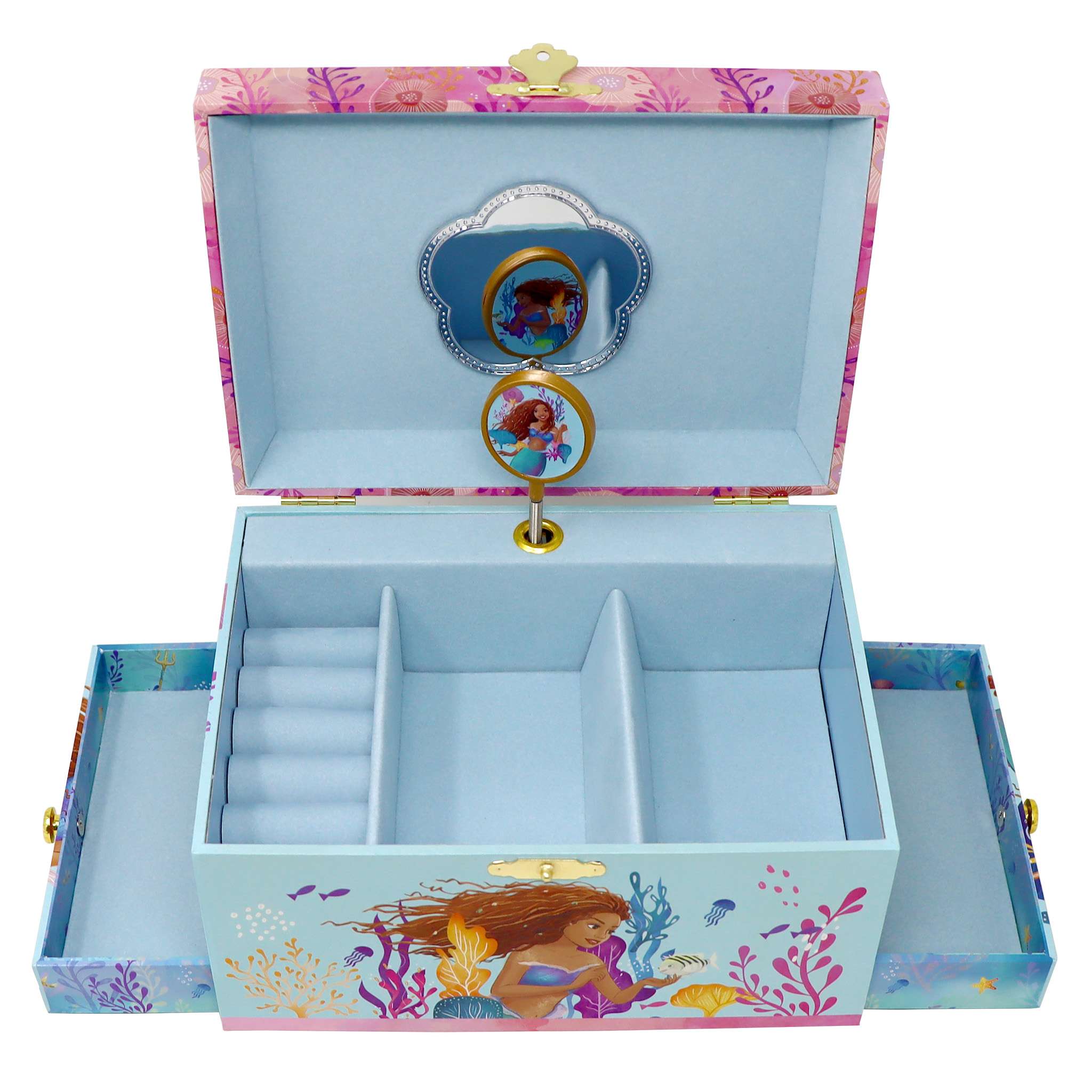 Disney The Little Mermaid Luxury Musical Jewellery Box - Pink Poppy Australia