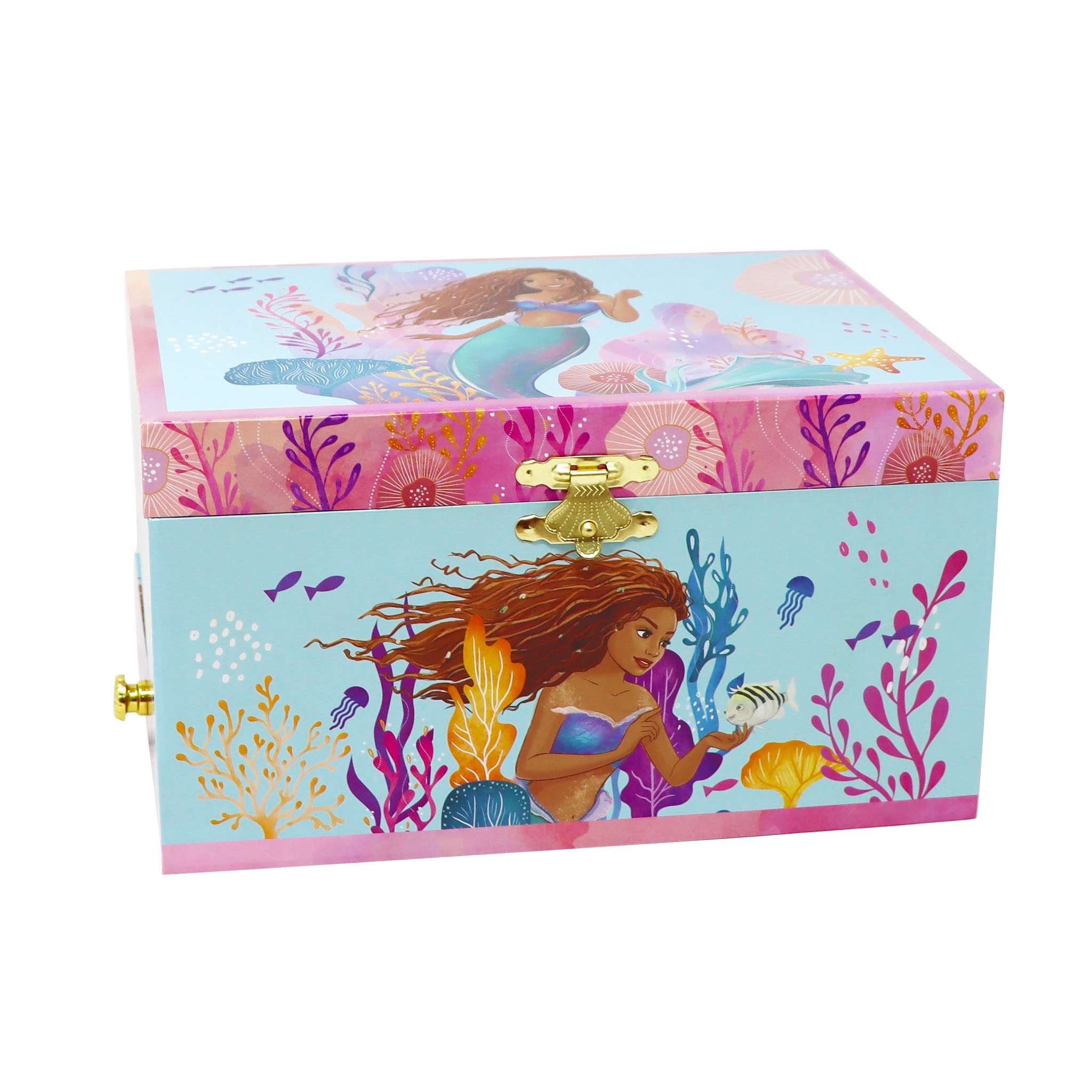Disney The Little Mermaid Luxury Musical Jewellery Box - Pink Poppy Australia