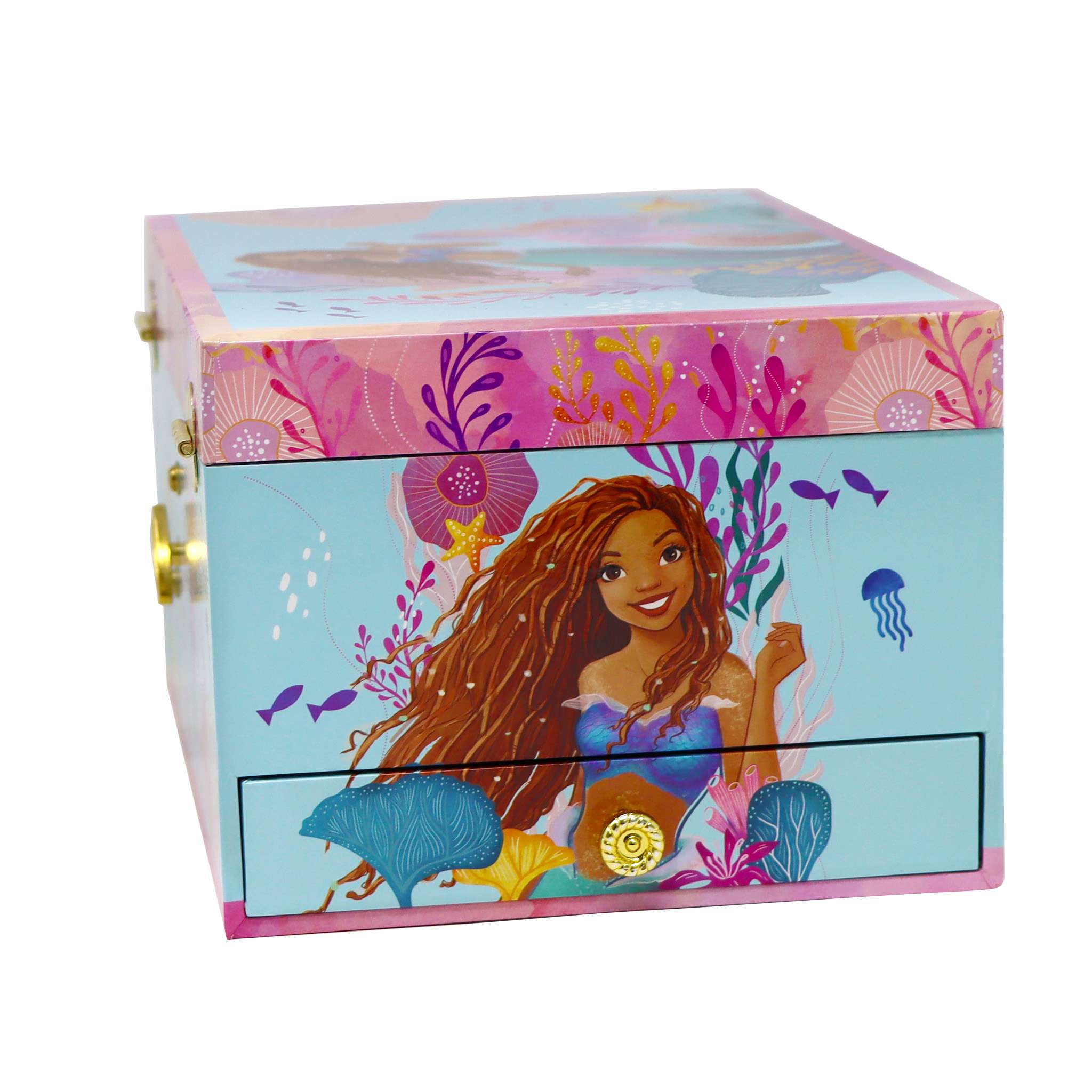 Disney The Little Mermaid Luxury Musical Jewellery Box - Pink Poppy Australia