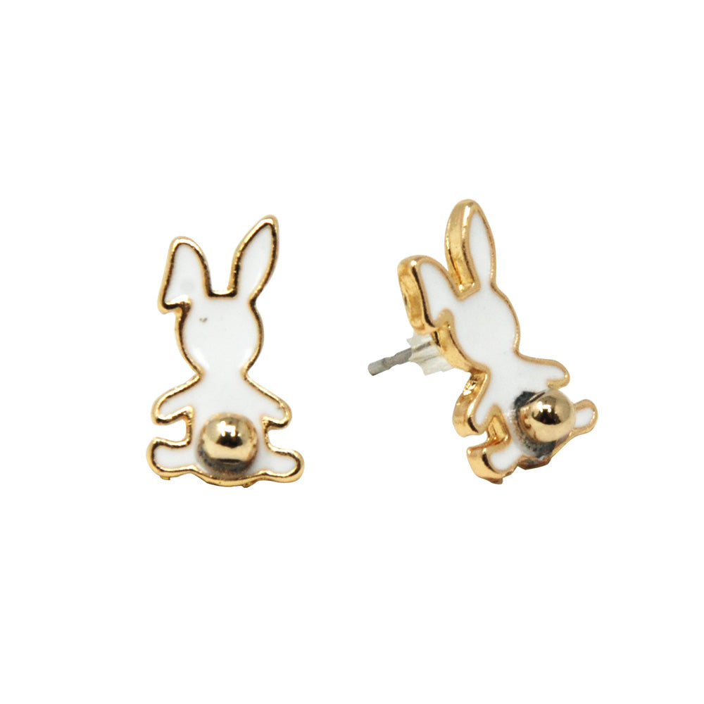 Bunny Garden Earring Set of 3 - Pink Poppy