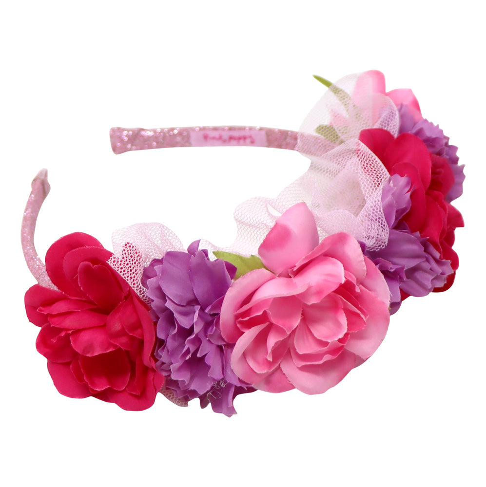Pink Poppy Unicorn Princess Floral Headband - Pink Poppy Australia