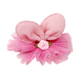 Bella Bunny Hot Pink Sequin Ears with Tulle Hairclips - Pink Poppy Australia