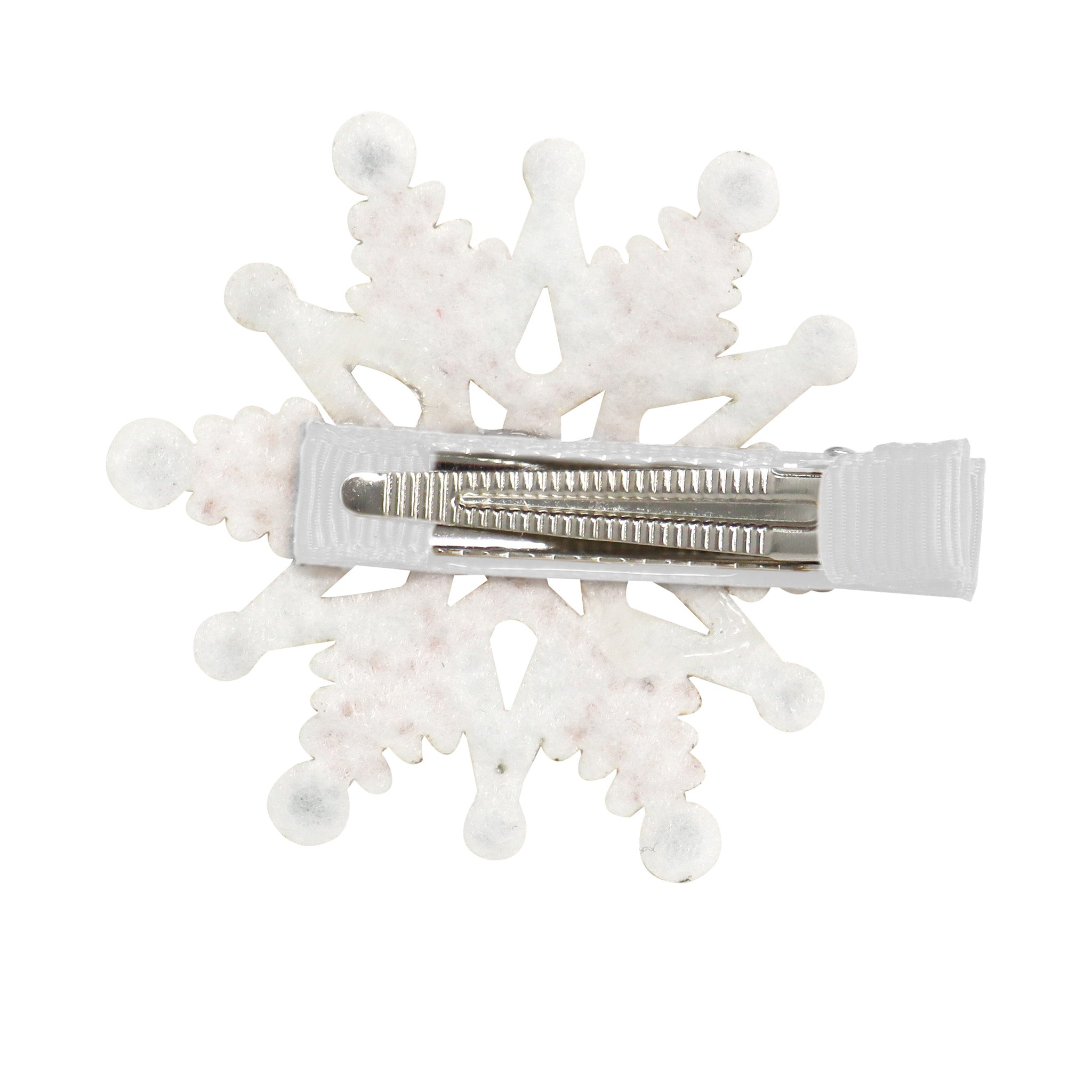 Gold Rhinestone Snowflake Hair Clip - Pink Poppy Australia