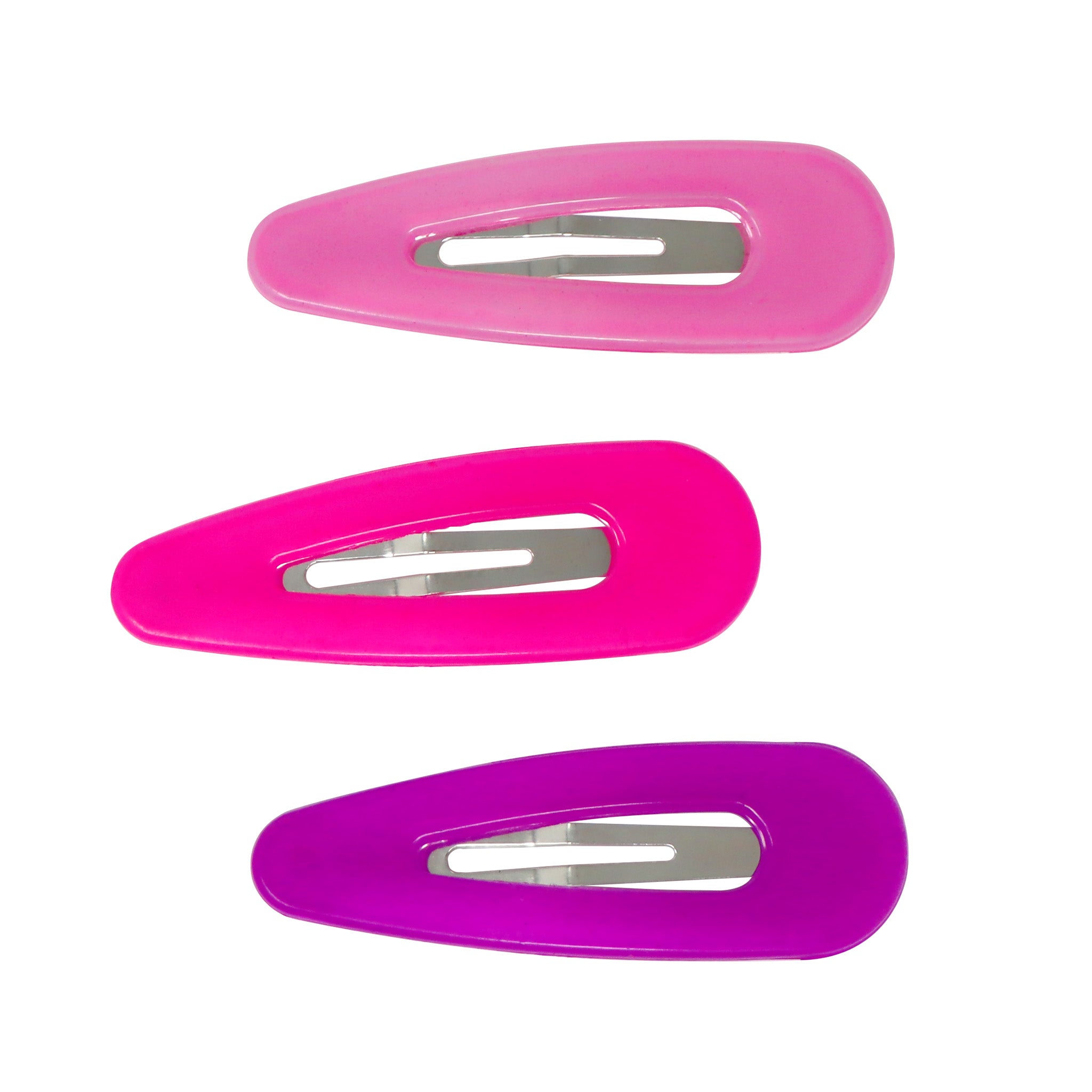 Acrylic Snap Hair Clips - Pink Poppy Australia