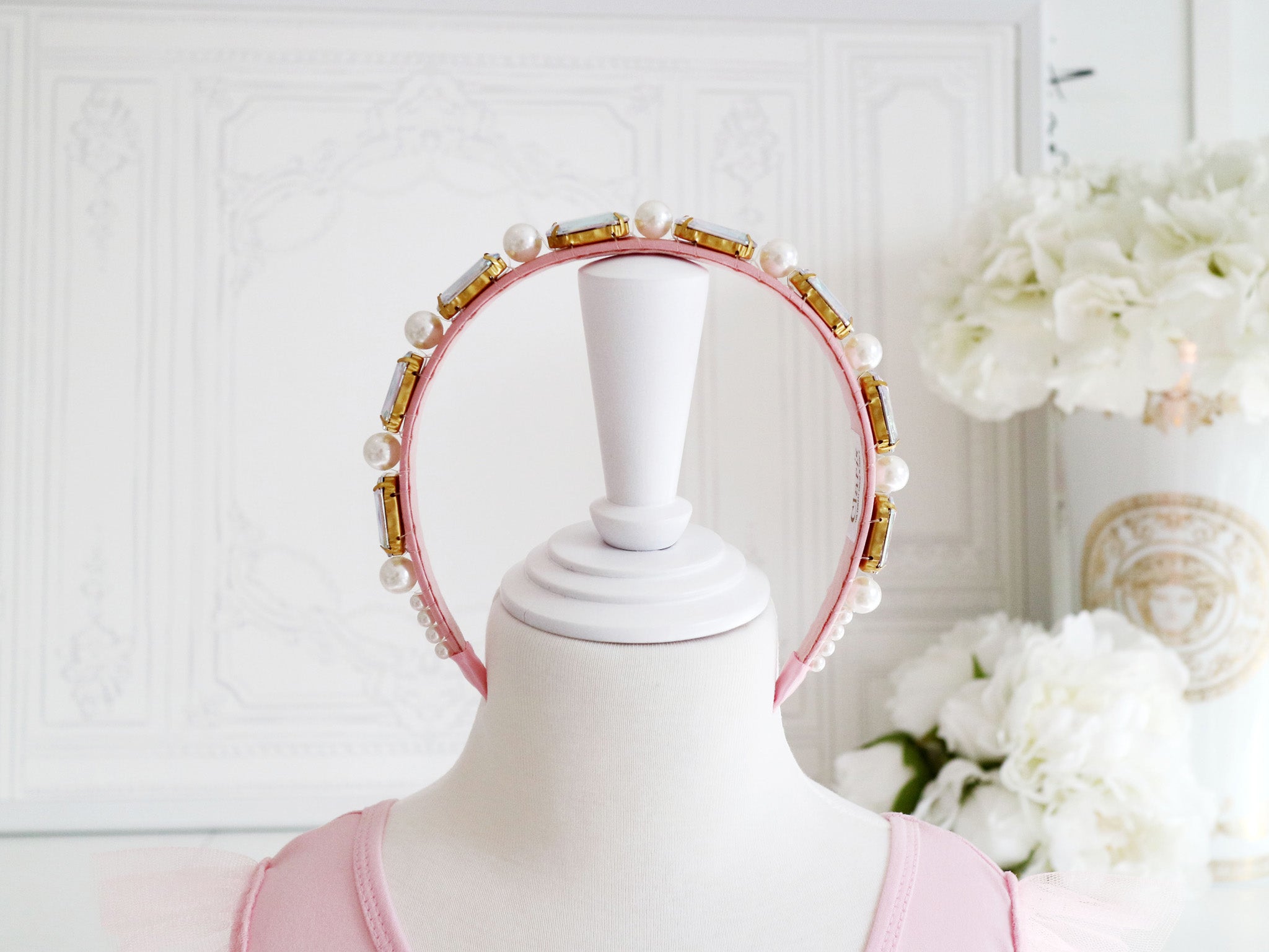 Claris: The Chicest Mouse In Paris™ Fashion Jewelled Headband - Pink Poppy Australia