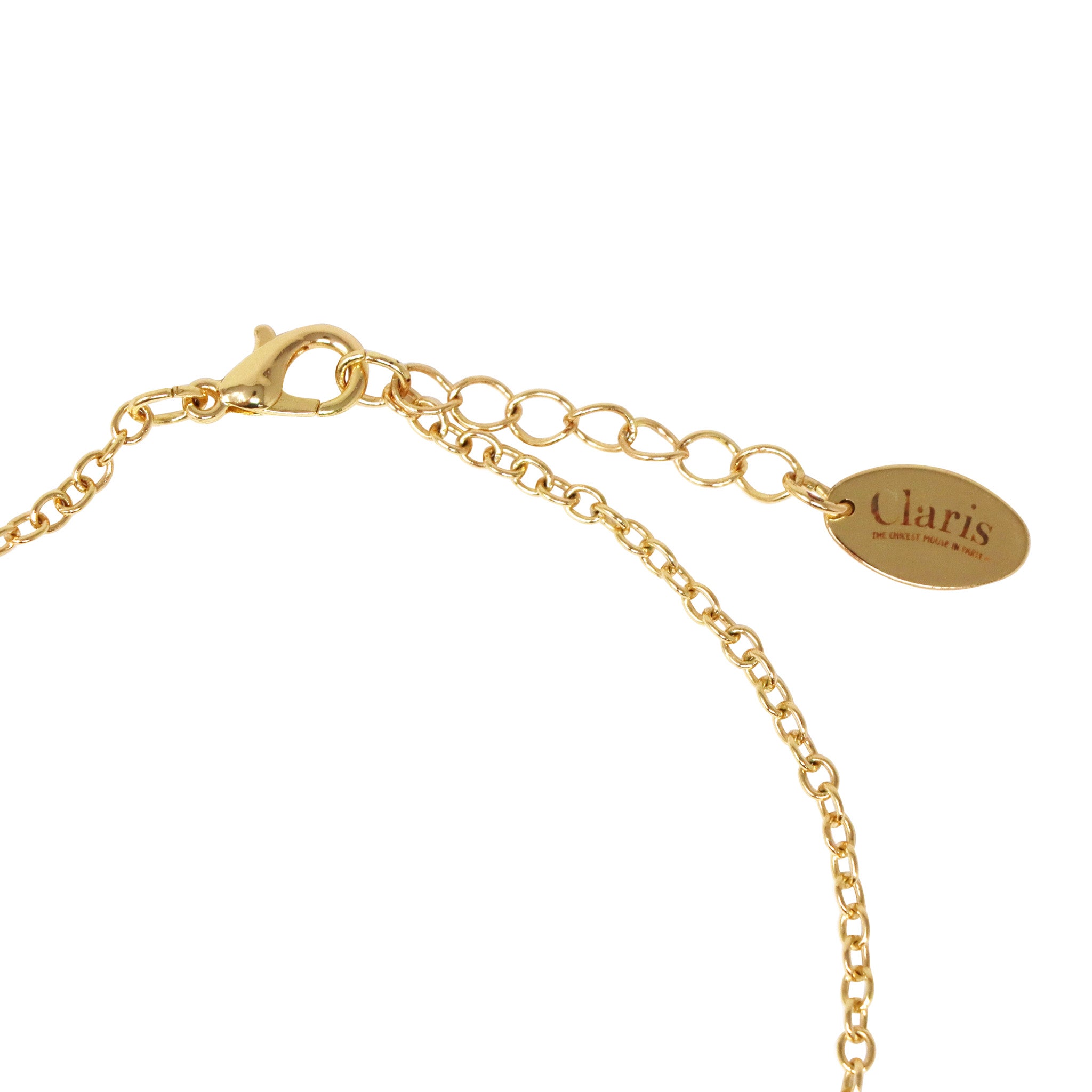 Claris: The Chicest Mouse In Paris™ Charm Necklace - Pink Poppy Australia