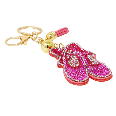 Ballerina Jewelled Bag Charm - Pink Poppy Australia