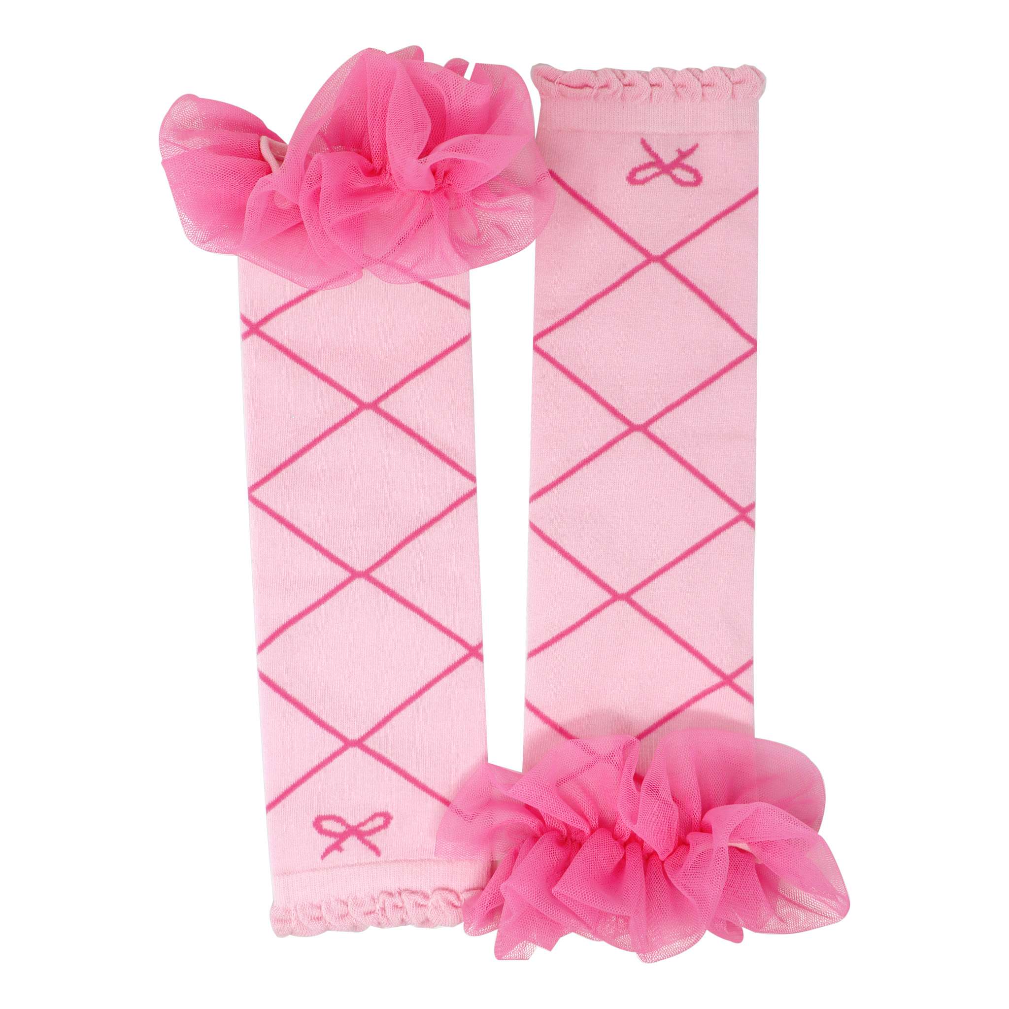Ballerina Pink Ruffle Tulle Leg Warmer - Pink Poppy Australia