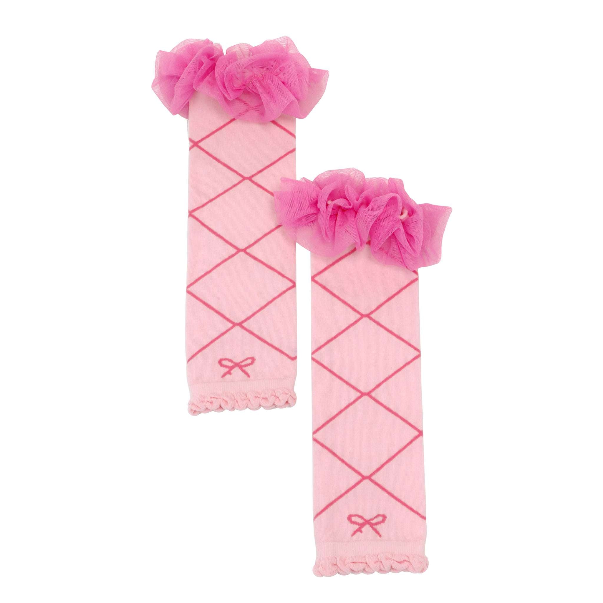 Ballerina Pink Ruffle Tulle Leg Warmer - Pink Poppy Australia