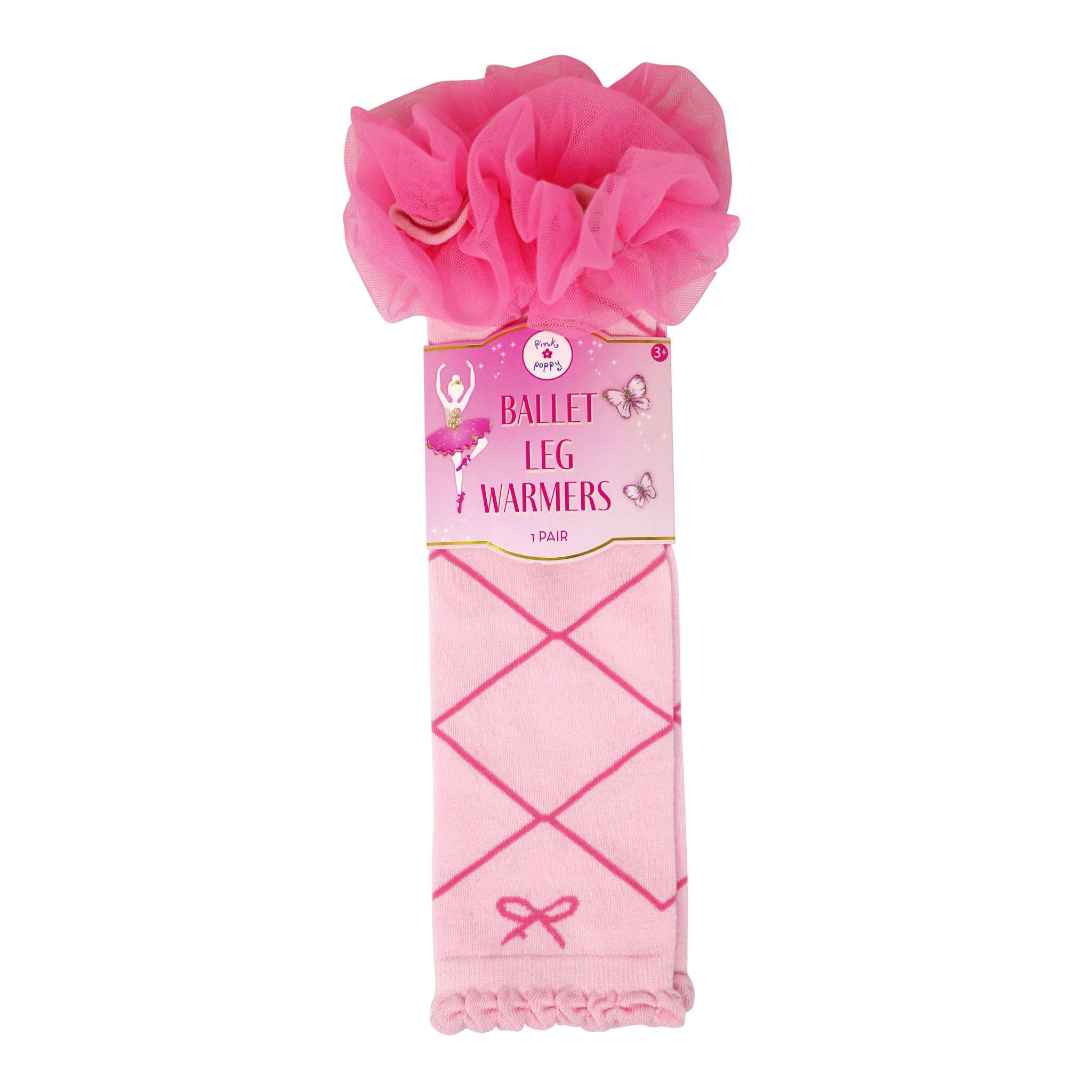Ballerina Pink Ruffle Tulle Leg Warmer - Pink Poppy Australia