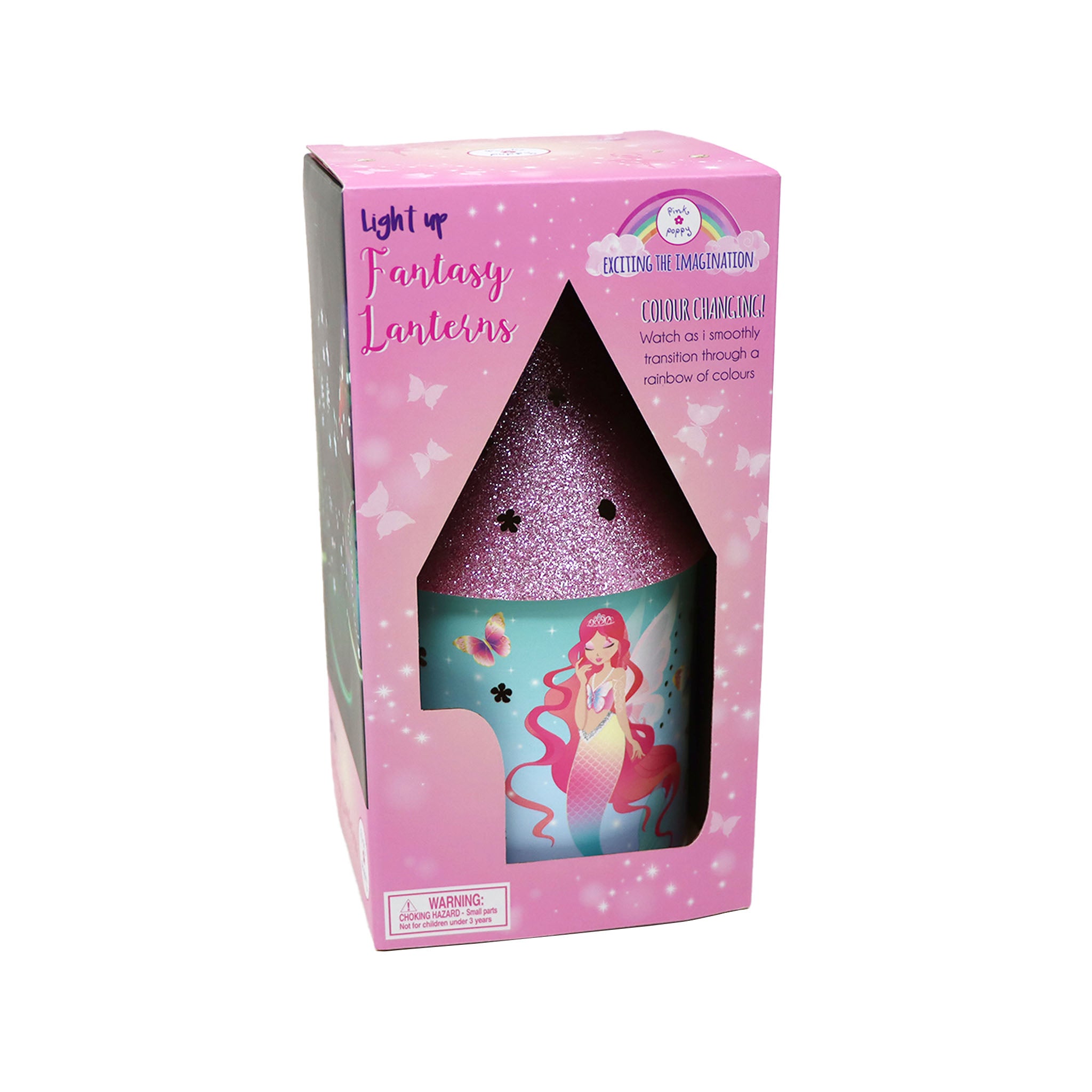Shimmering Mermaid Colour Changing LED Lantern - Pink Poppy Australia