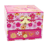 Vibrant Vacation Small Musical Jewellery Box - Pink Poppy Australia