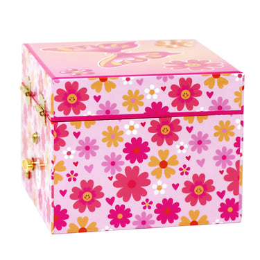 Vibrant Vacation Small Musical Jewellery Box - Pink Poppy Australia