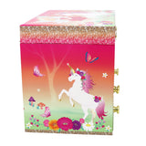 Unicorn & The Pixie Fairy Medium Musical Jewellery Box - Pink Poppy Australia