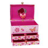 Vibrant Vacation Medium Musical Jewellery Box - Pink Poppy Australia