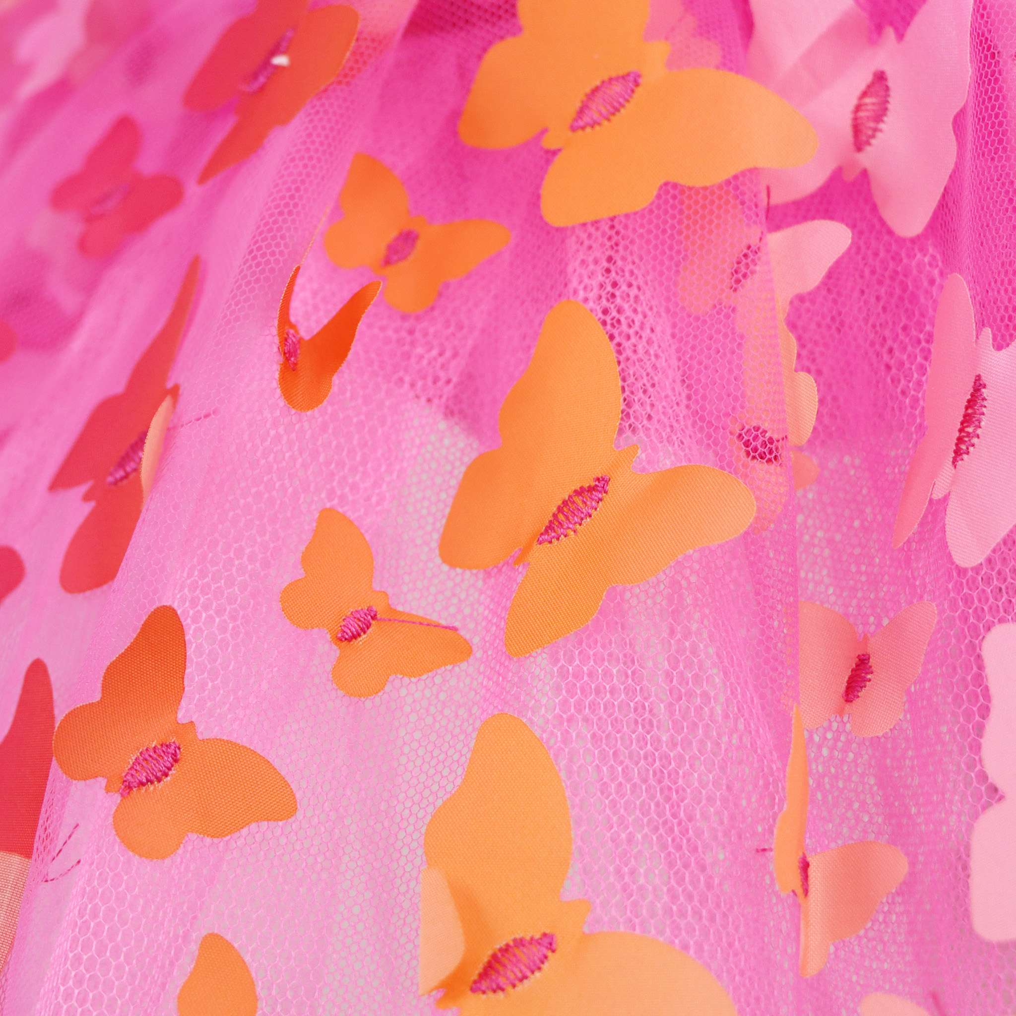 Butterfly Hot Pink & Gold Multi-layered Tutu - Pink Poppy Australia