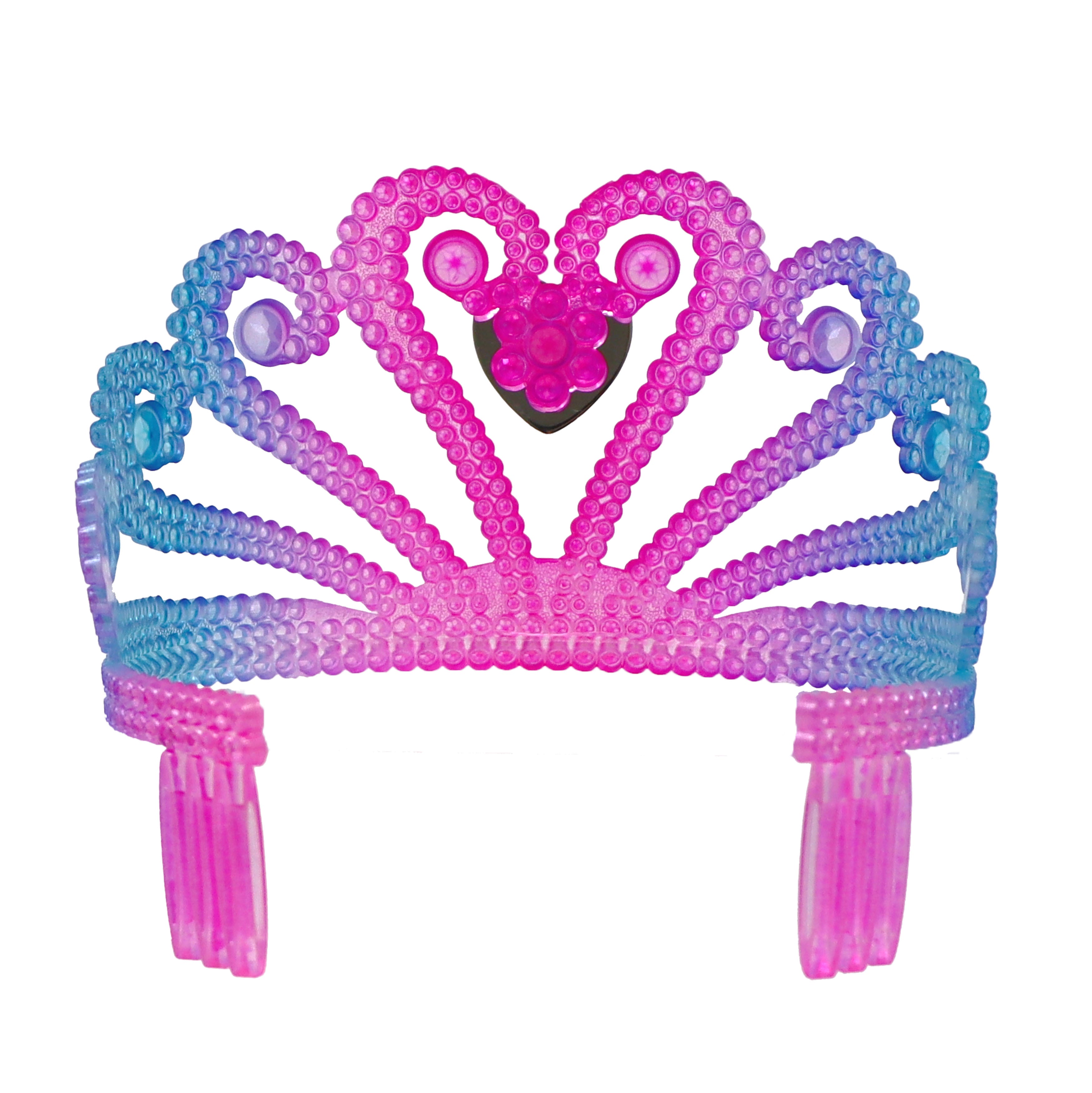 Shimmering Mermaid Jewel Heart Crown - Pink Poppy Australia